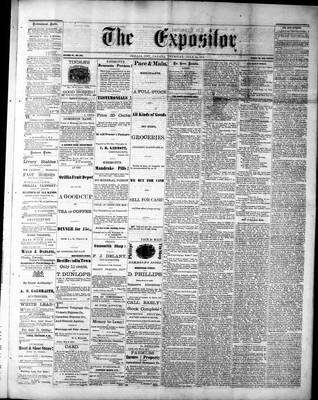 Lindsay Expositor (1869), 31 Jul 1873