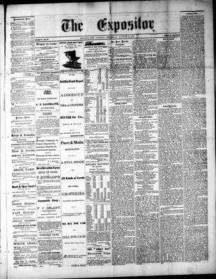 Lindsay Expositor (1869), 14 Aug 1873