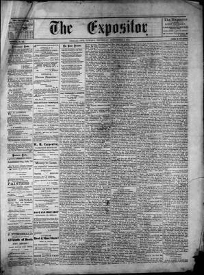 Lindsay Expositor (1869), 5 Sep 1872