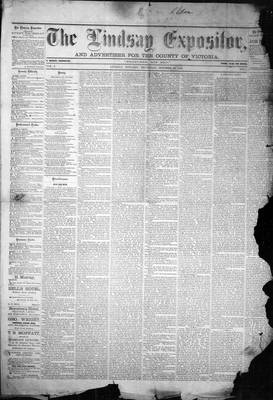 Lindsay Expositor (1869), 21 Oct 1869