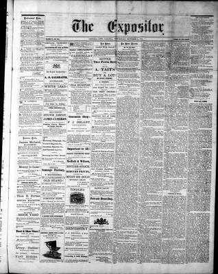 Lindsay Expositor (1869), 9 Oct 1873