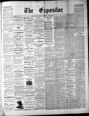 Lindsay Expositor (1869), 23 Oct 1873