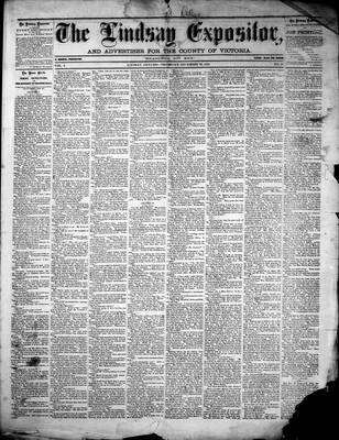 Lindsay Expositor (1869), 23 Dec 1869