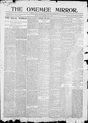 Omemee Mirror (1894), 19 Jan 1899