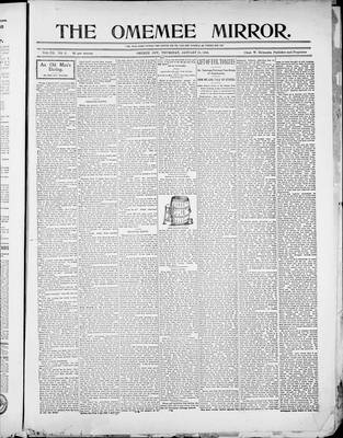 Omemee Mirror (1894), 25 Jan 1900