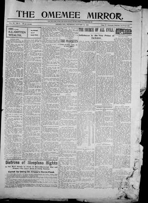 Omemee Mirror (1894), 30 Jan 1902