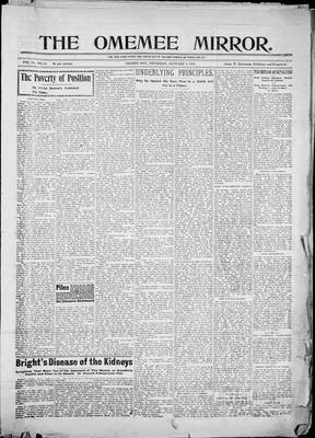 Omemee Mirror (1894), 1 Jan 1903