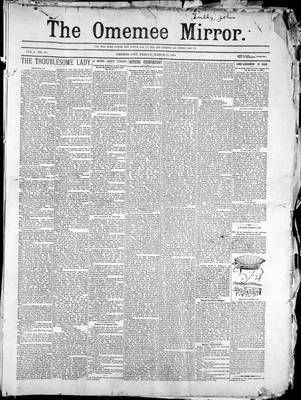 Omemee Mirror (1894), 23 Mar 1894