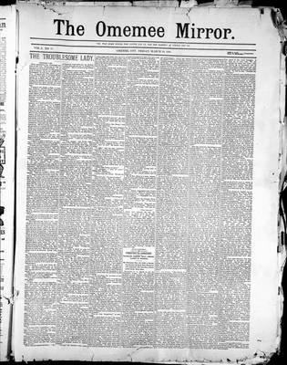 Omemee Mirror (1894), 30 Mar 1894