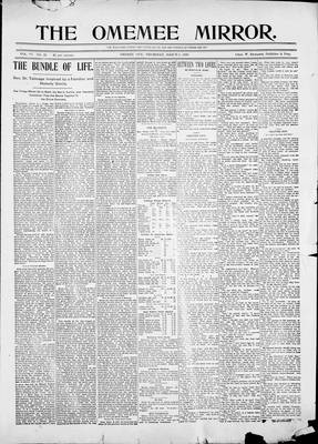 Omemee Mirror (1894), 9 Mar 1899