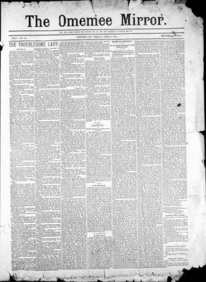 Omemee Mirror (1894), 6 Apr 1894