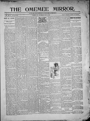 Omemee Mirror (1894), 31 May 1900