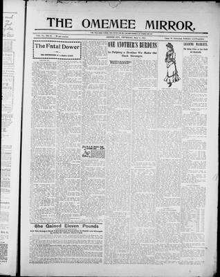 Omemee Mirror (1894), 8 May 1902