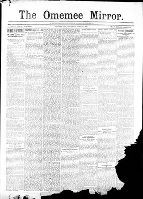 Omemee Mirror (1894), 16 Jun 1898