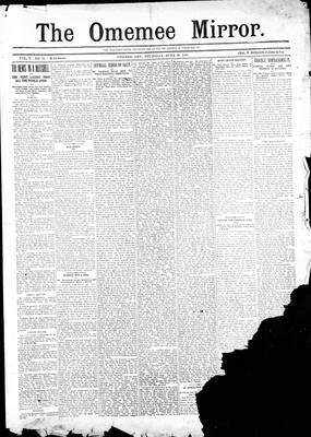 Omemee Mirror (1894), 30 Jun 1898