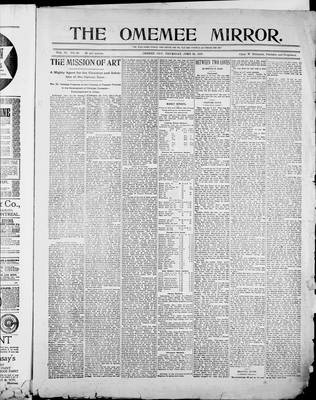 Omemee Mirror (1894), 22 Jun 1899