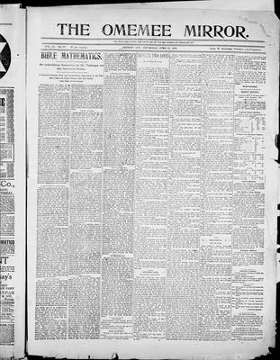 Omemee Mirror (1894), 29 Jun 1899