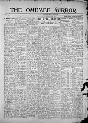 Omemee Mirror (1894), 20 Jun 1901