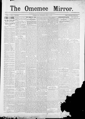 Omemee Mirror (1894), 28 Jul 1898