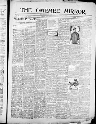 Omemee Mirror (1894), 31 Aug 1899