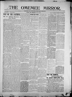 Omemee Mirror (1894), 16 Aug 1900