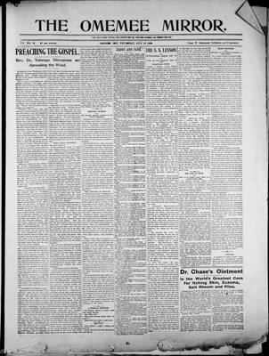 Omemee Mirror (1894), 23 Aug 1900