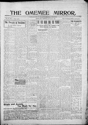 Omemee Mirror (1894), 14 Aug 1902