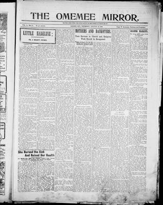 Omemee Mirror (1894), 13 Aug 1903