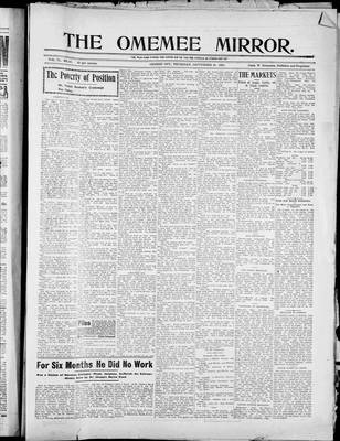 Omemee Mirror (1894), 25 Sep 1902