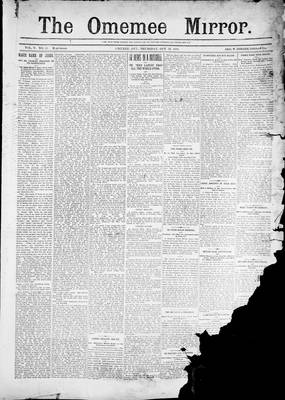 Omemee Mirror (1894), 13 Oct 1898