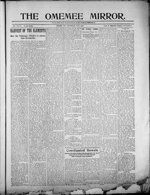 Omemee Mirror (1894), 4 Oct 1900