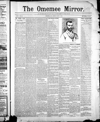 Omemee Mirror (1894), 9 Nov 1894