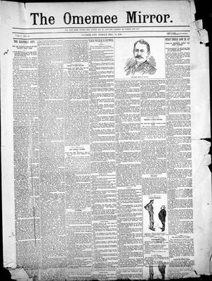 Omemee Mirror (1894), 16 Nov 1894