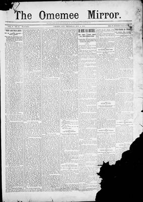 Omemee Mirror (1894), 3 Nov 1898