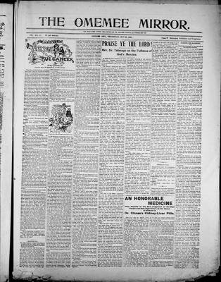 Omemee Mirror (1894), 22 Nov 1900