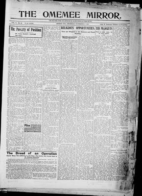 Omemee Mirror (1894), 6 Nov 1902