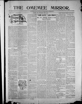 Omemee Mirror (1894), 6 Dec 1900