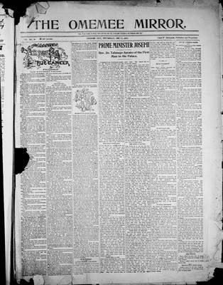 Omemee Mirror (1894), 27 Dec 1900