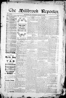 Millbrook Reporter (1856), 12 Jan 1893