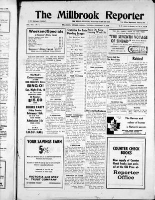 Millbrook Reporter (1856), 12 Feb 1959