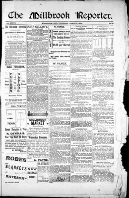 Millbrook Reporter (1856), 2 Mar 1893