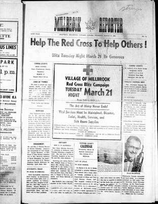 Millbrook Reporter (1856), 16 Mar 1961