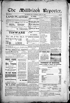 Millbrook Reporter (1856), 27 Apr 1893