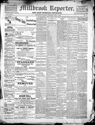 Millbrook Reporter (1856), 4 Apr 1895