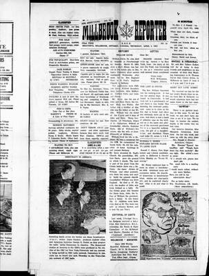 Millbrook Reporter (1856), 5 Apr 1962