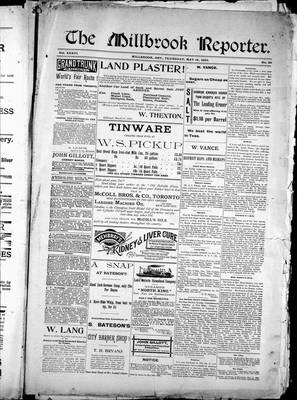 Millbrook Reporter (1856), 18 May 1893