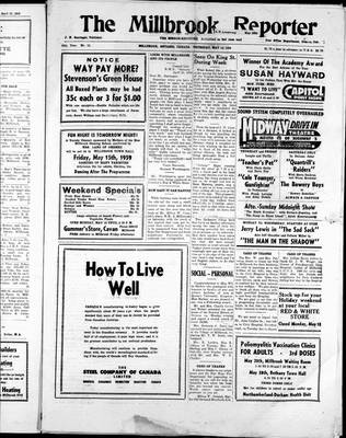 Millbrook Reporter (1856), 14 May 1959