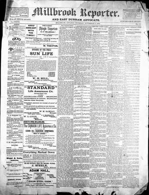 Millbrook Reporter (1856), 8 Nov 1894