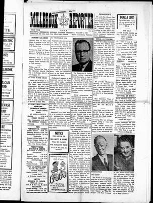 Millbrook Reporter (1856), 9 Aug 1962