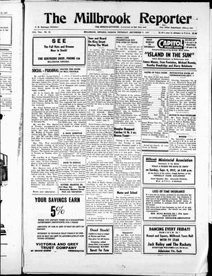 Millbrook Reporter (1856), 5 Sep 1957